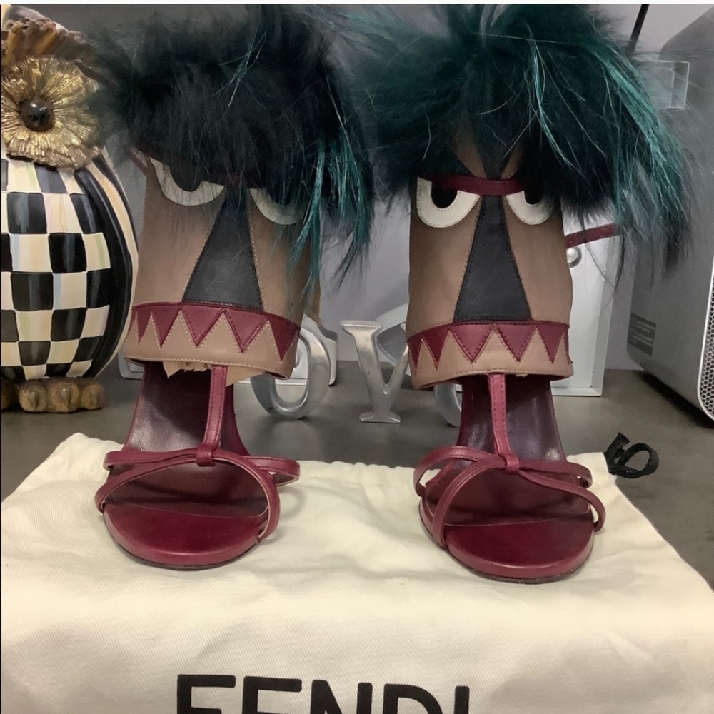 Rare Fendi Monster Heels